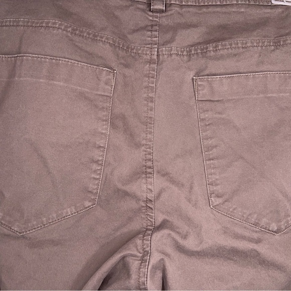 33x32 CALVIN KLEIN GREY/BEIGE PANTS MENS KHAKIS COTTON CASUAL - Picture 8 of 13